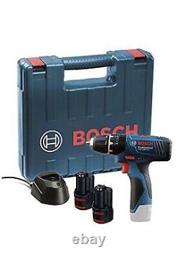 Bosch Professional GSB 120 LI Professional 12V Cordless Drill with 2 x 1.5 Ah