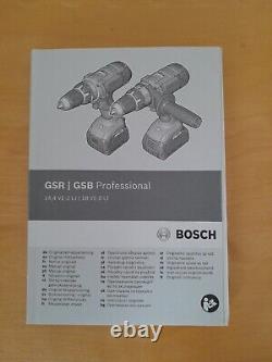 Bosch Professional GSB 18 VE-2 Li Drill + 2 x 1.3 Ah Batt + AL 1860 CV Charger