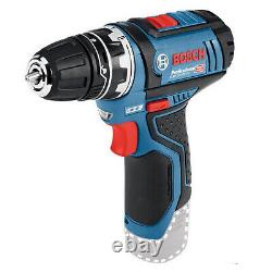 Bosch Professional GSR12V-15FC 12V Flexi-Click Drill Driver Kit 2x2Ah L-Boxx