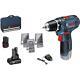 Bosch Professional GSR 12V-15 Cordless Drill 2Ah & 4Ah Two Batteries Charger Bag