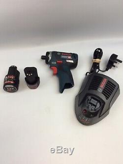 Bosch Professional GSR 12V-20 HX Drill Driver with 2x Battery & Charger