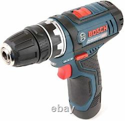 Bosch Professional GSR 12 V-15 FC Cordless Drill Driver Set With 2X Battery, Box
