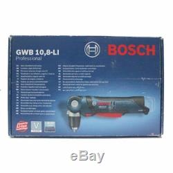 Bosch Professional GWB 12V-10 Cordless Angle Drill (Without Battery and Charger)