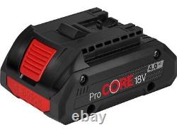 Bosch Professional PROCORE4GBA18V 18v 4ah ProCORE Compact Battery Pack 2pk 4.0Ah