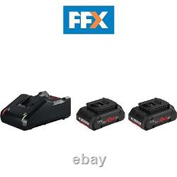 Bosch Professional PROCORESS4 18v 2x 4Ah ProCore Battery Charger Kit