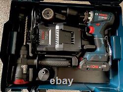 Bosch professional GSR 18V 90FC with Battery Charger and many accessories