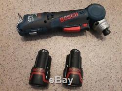 Bosch professional GWI 10.8 V-LI Angle drill driver + 2 Batteries + charger/case