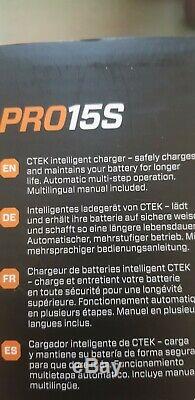 Brand New CTEK PRO15S Powerful 15A battery charger Lithium Battery Charger