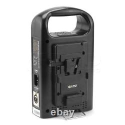 CGPRO VC-2CH Dual Channel Charger For Professional V-Lock Camera Batteries