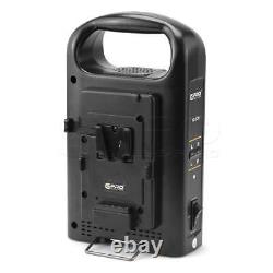 CGPRO VC-2CH Dual Channel Charger For Professional V-Lock Camera Batteries