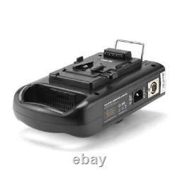 CGPRO VC-2CH Dual Channel Charger For Professional V-Lock Camera Batteries