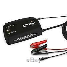 CTEK Pro25S, 25A 12V Battery Charger, Lithium Capability