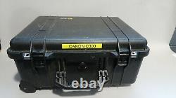 Canon C300 EF Mount Power Supply Battery Charger Pelican Case accessories