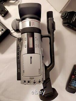 Canon DM-XM2 E PAL Camcorder + Light + High Capacity Battery + Charger + Extras