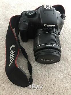 Canon EOS 1100D Camera With Battery, Charger 18-55mm Lens And Lowe Pro Bag
