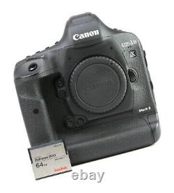 Canon EOS 1DX Mark II DSLR + LC-19 Battery & Charger + CFAST Pro 64GB -15k Shots