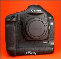 Canon EOS 1D MK III Professional DSLR Camera Sold With Battery & Charger, Manual