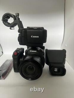 Canon XC15 Professional 4K Camcorder Video Camera With BATTERY, CHARGER, STRAP