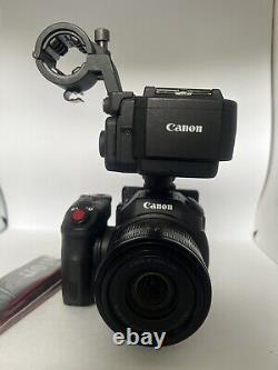 Canon XC15 Professional 4K Camcorder Video Camera With BATTERY, CHARGER, STRAP