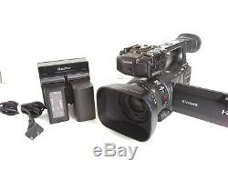 Canon XF100 HD Pro Camcorder With charger and 2 batteries