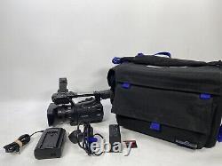 Canon XF105 HD Professional Camcorder with charger/mains, battery, CF card, bag