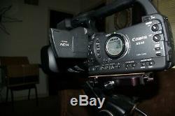 Canon XH A1 with charger, boom mic and 2 batteries