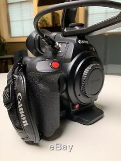 Canon c100 Mark ii With Original Box, Battery, Charger, Accessory Arm, MINT
