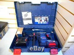 Cased Bosch Professional GBH 36 VF-LI Plus Hammer Drill, 36v Battery & Charger