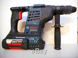 Cased Bosch Professional GBH 36 VF-LI Plus Hammer Drill, 36v Battery & Charger
