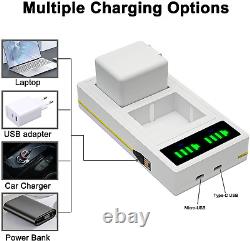 Charger Station for Arlo Pro 2, Hisewen Dual Battery Charger Compatible with Arl