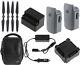 DJI Fly More Accessory Bundle for Mavic Pro with 2 Batteries Bag Charger + MORE