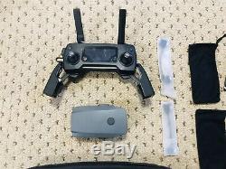 DJI Mavic Pro 4K Camera Drone with2 Batteries Hard Case Spares Car Charger