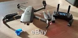 DJI Mavic Pro 4k Quadcopter Drone with 4 batteries, spare props, multi charger