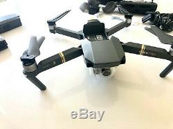 DJI Mavic Pro Drone Combo Kit (Drone, 3 Batteries, Propellers, Car Charger, Bag)