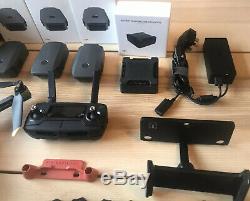 DJI Mavic Pro Drone Kit, ND Filters, Hard Case 4x Batteries, Multi Charger +More