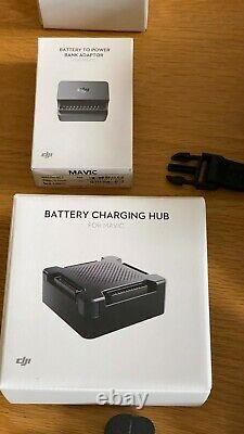 DJI Mavic Pro + Flymore package. 3 batteries, car charger, multi charger etc