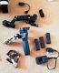DJI Osmo Pro with X5 adaptor, bike mount, 3 batteries, Z Axis, fast charger etc