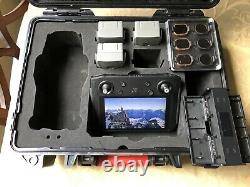 Dji mavic pro 2 smart controler, case, filters, 3 batteries No Drone Or Charger