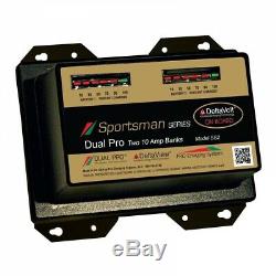 Dual Pro Boat Battery Charger SS2 Sportsman Two 10A Banks