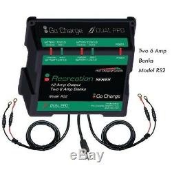 Dual Pro Chargers RS2 Recreational Series Battery Charger 12A