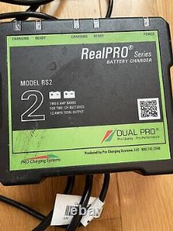Dual Pro RealPRO Series Battery Charger 12A 2-6A-Banks 12V/24V