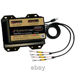 Dual Pro Sportsman Series Battery Charger 20A 2-10A-Banks 12V/24V