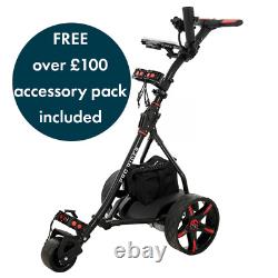 Electric Golf Trolley by Pro Rider & Ben Sayer with 36 Hole Battery & Charger