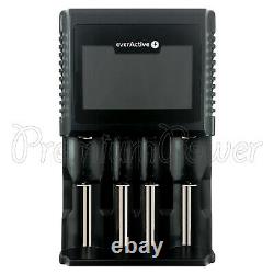 EverActive UC4000 Professional battery charger PRO LCD NiMH Ni-Cd Li-ion LIFEPO4
