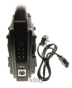 Ex-Pro BP-150W 150wh Camera V Mount Lock Li-ion Battery x2 +Dual Channel Charger