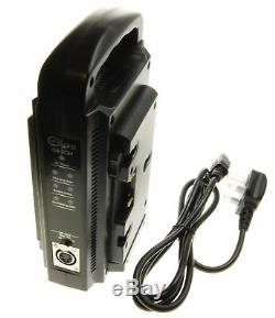 Ex-Pro Dual Channel Camera Battery Charger Anton Bauer Gold Mount Power Supply