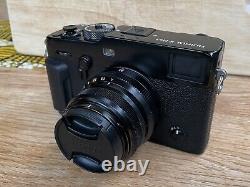 Excellent Fujifilm X-Pro3 Black with 35mm 1.2 Fuji lens, 3 Batteries & Charger