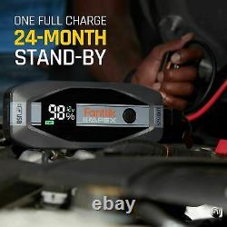 FANTTIK Car Jump Starter Booster Power Bank Battery w' Cordless Screwdriver