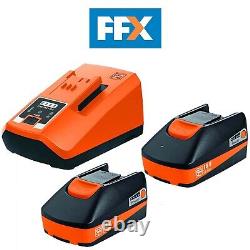 Fein 92604315240 2x3Ah 18V Battery Starter Set Short Charge Times Professional