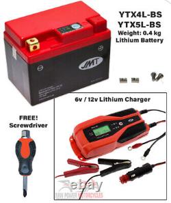 Fits AJP PR3 125 Enduro Pro 2009 Lithium Battery & Charger